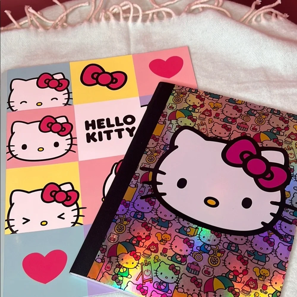 NWT Hello Kitty Notebook and Portfolio Folder Set Gift Set